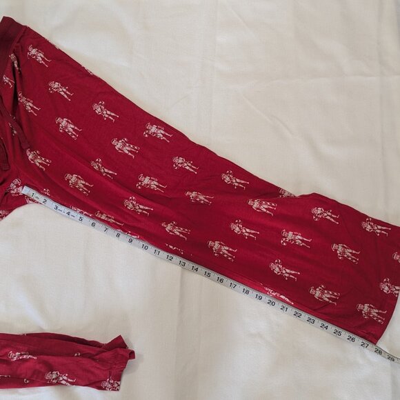 Star Wars x Munki Munki Festive Red Christmas Stormtrooper Sleep Pajama Pants - Picture 8 of 10